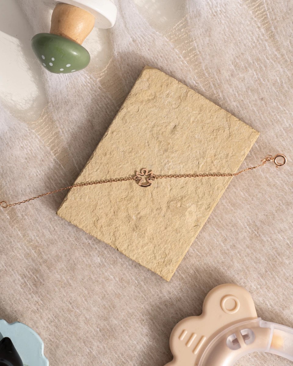 ZILIA Angel Contour Baby Zlato 14K Zapestnica
