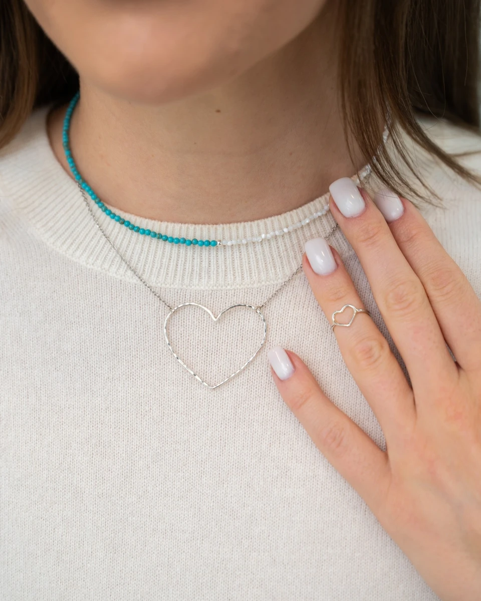 ZILIA Turquoise Mist Srebro 925 Ogrlica