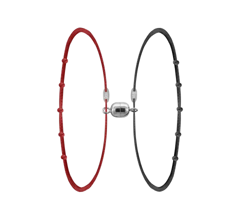 ZILIA Kabbala Double Srebro 925 Thread Zapestnica