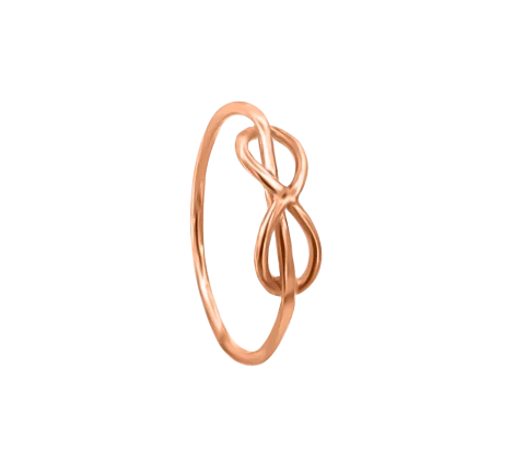 ZILIA Infinity Zlato 14K Prstan