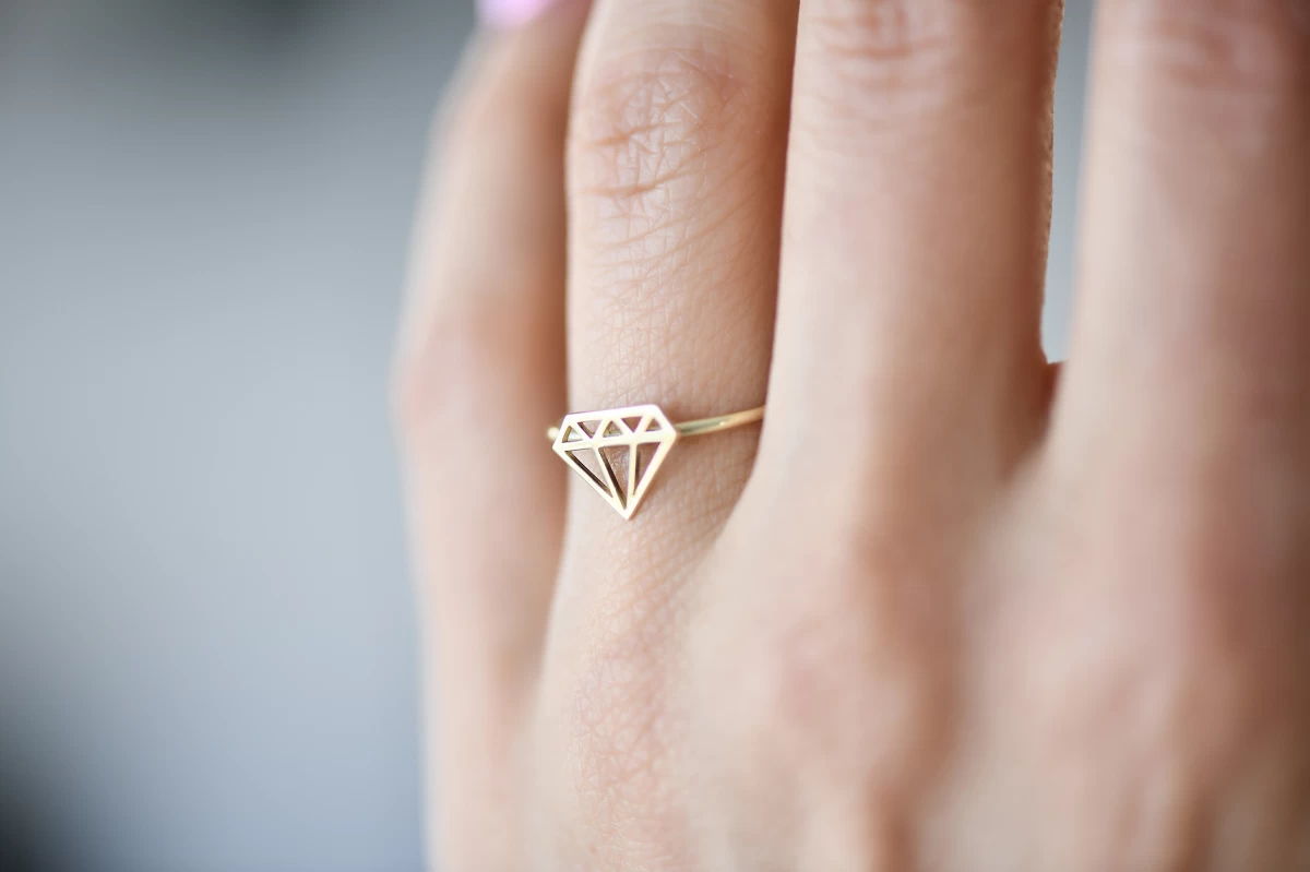 ZILIA Diamond Srebro 925 Prstan