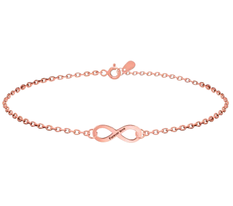 ZILIA Infinity Forever Love Zlato 14K Zapestnica