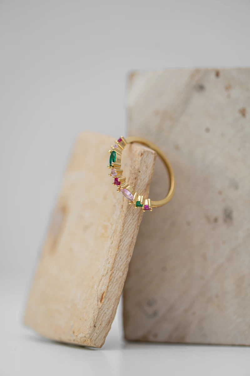 ZILIA Rainbow Srebro 925 Prstan