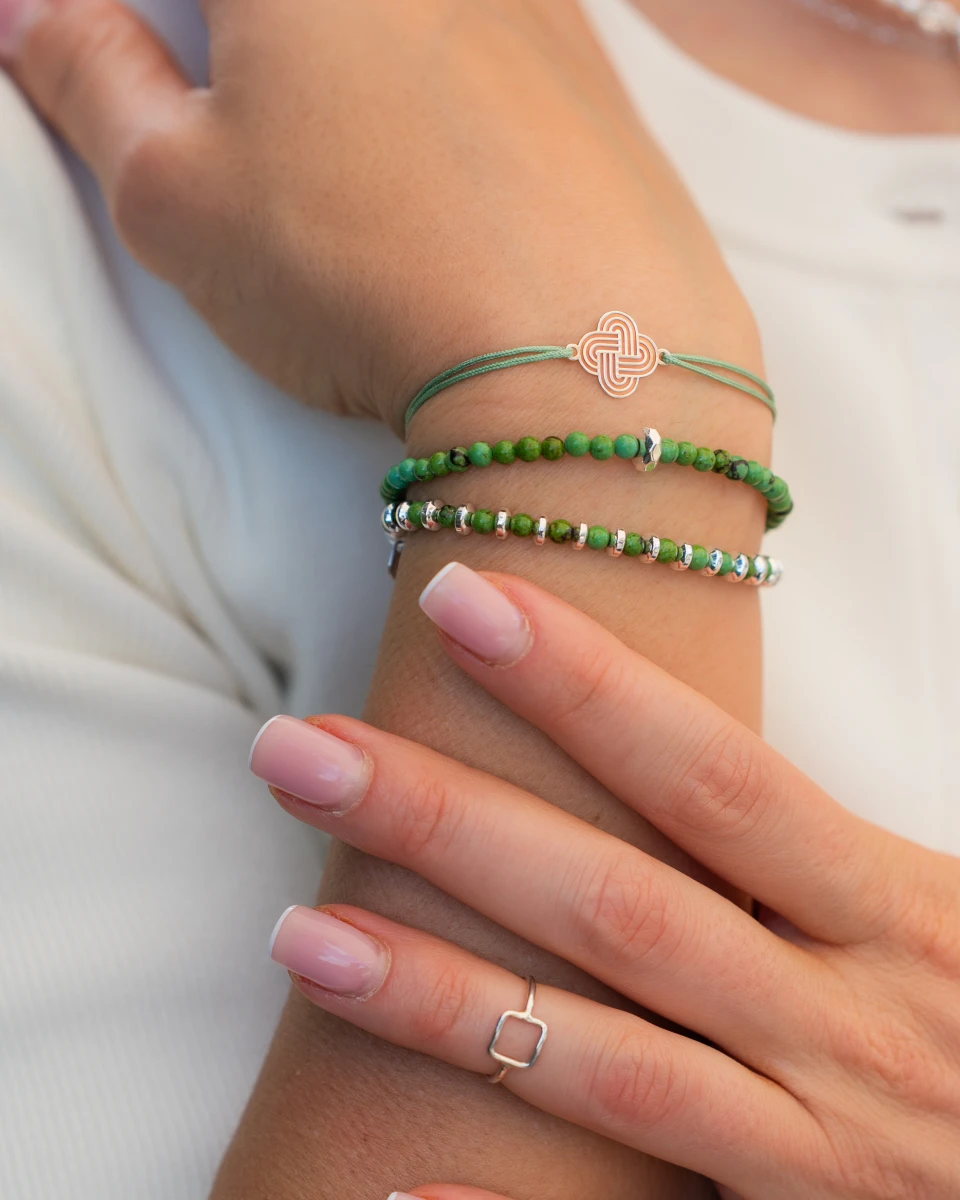 ZILIA Leyla Amazonite Ezüst 925 Zapestnica