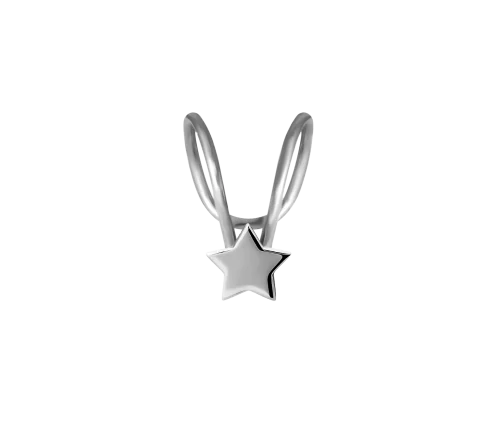 ZILIA Mina Srebro 925 Ušesni manšet