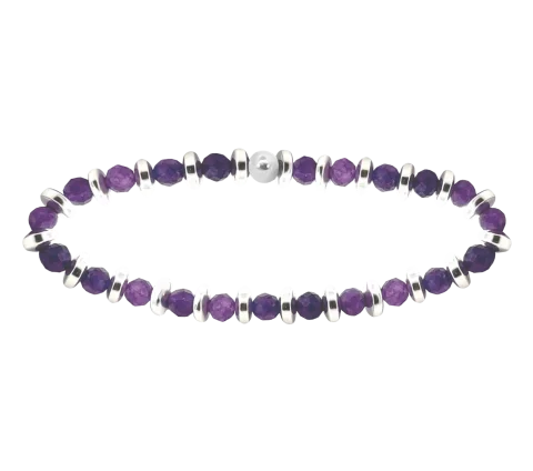 ZILIA Leyla Amethyst Srebro 925 Zapestnica