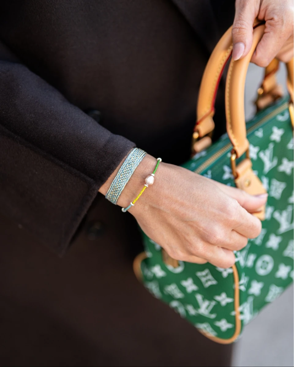 ZILIA Green Serenity Srebro 925 Zapestnica