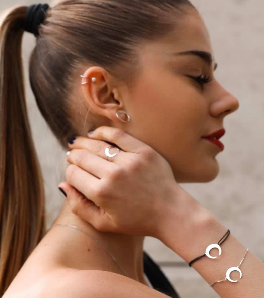 ZILIA Moon Srebro 925 Prstan