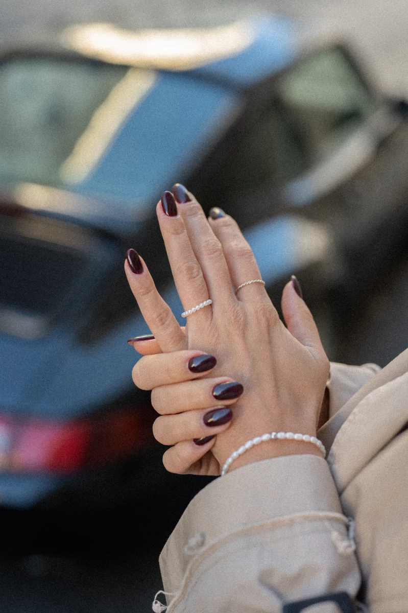 Roza zlat prstan Nolita 14K