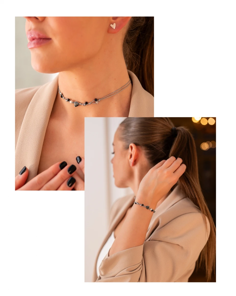 ZILIA Aurielle Srebro 925 Thread Zapestnica