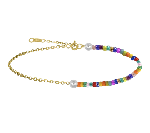 ZILIA Florance Zlato 14K Nožna zapestnica