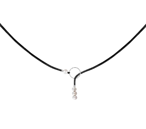 ZILIA Loop Srebro 925 Thread Ogrlica