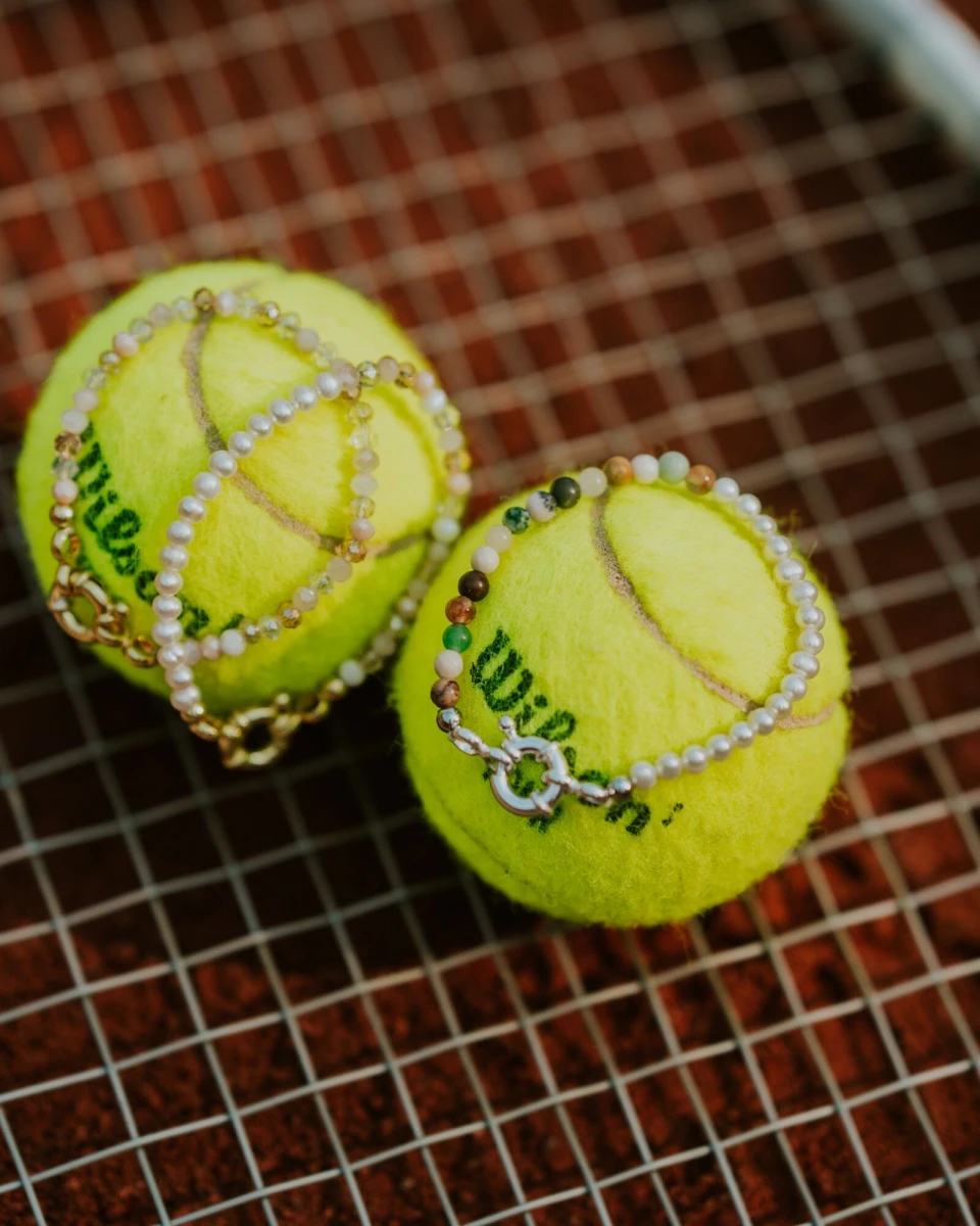 ZILIA Ashley Crystal Biser Srebro 935 Zapestnica