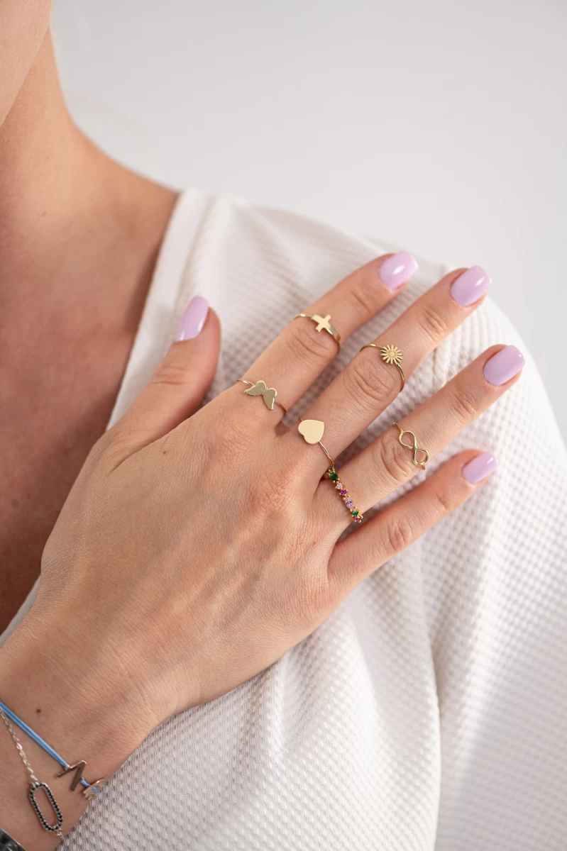 ZILIA Rainbow Srebro 925 Prstan