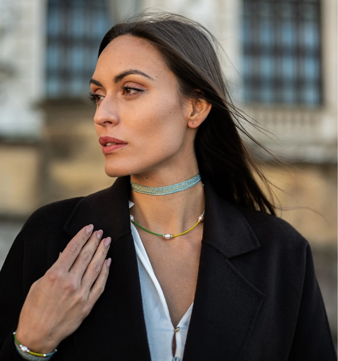 ZILIA Green Serenity Srebro 925 Ogrlica