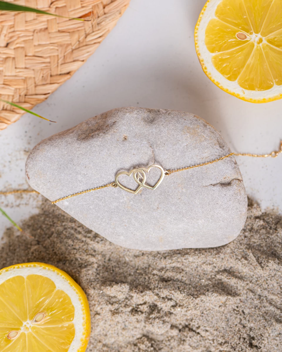 ZILIA Heart Clip Zlato 14K Ogrlica