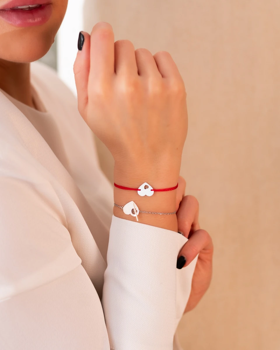 ZILIA Léa Heart Srebro 925 Zapestnica