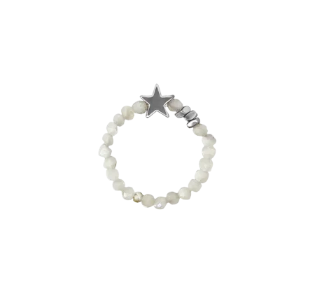 ZILIA Moonstone Star Mineral Prstan