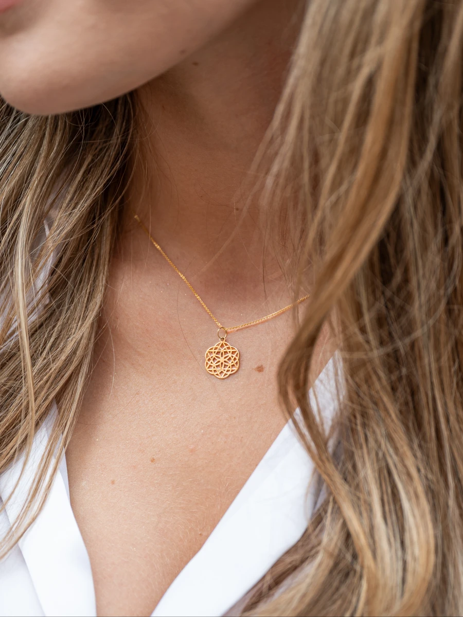 ZILIA Flower Of Life Zlato 14K Ogrlica