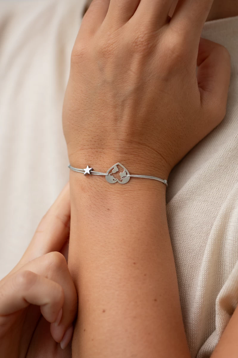 ZILIA Travel Love Zlato 14K Thread Zapestnica