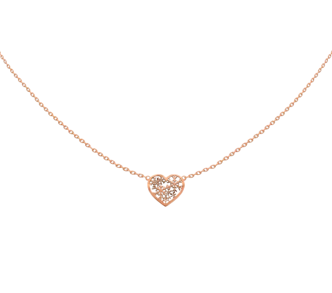 ZILIA Snowflake Zlato 14K Ogrlica