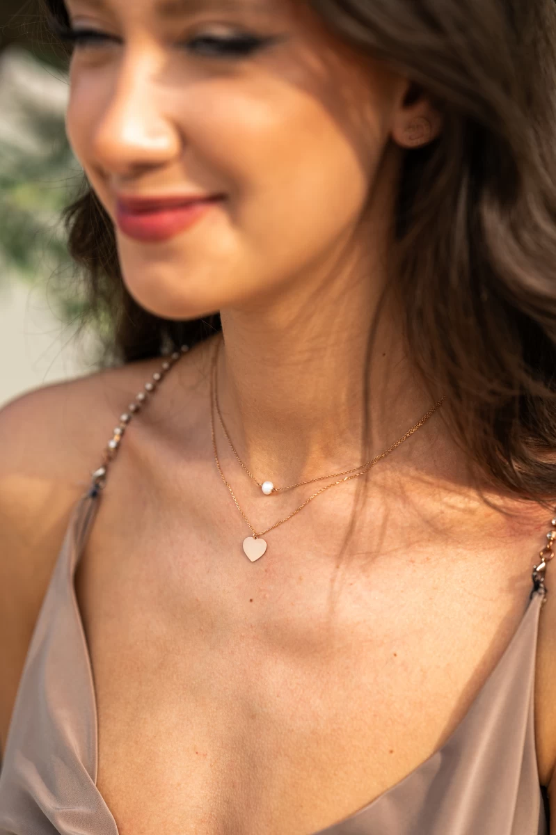 ZILIA Heart Srebro 925 Ogrlica