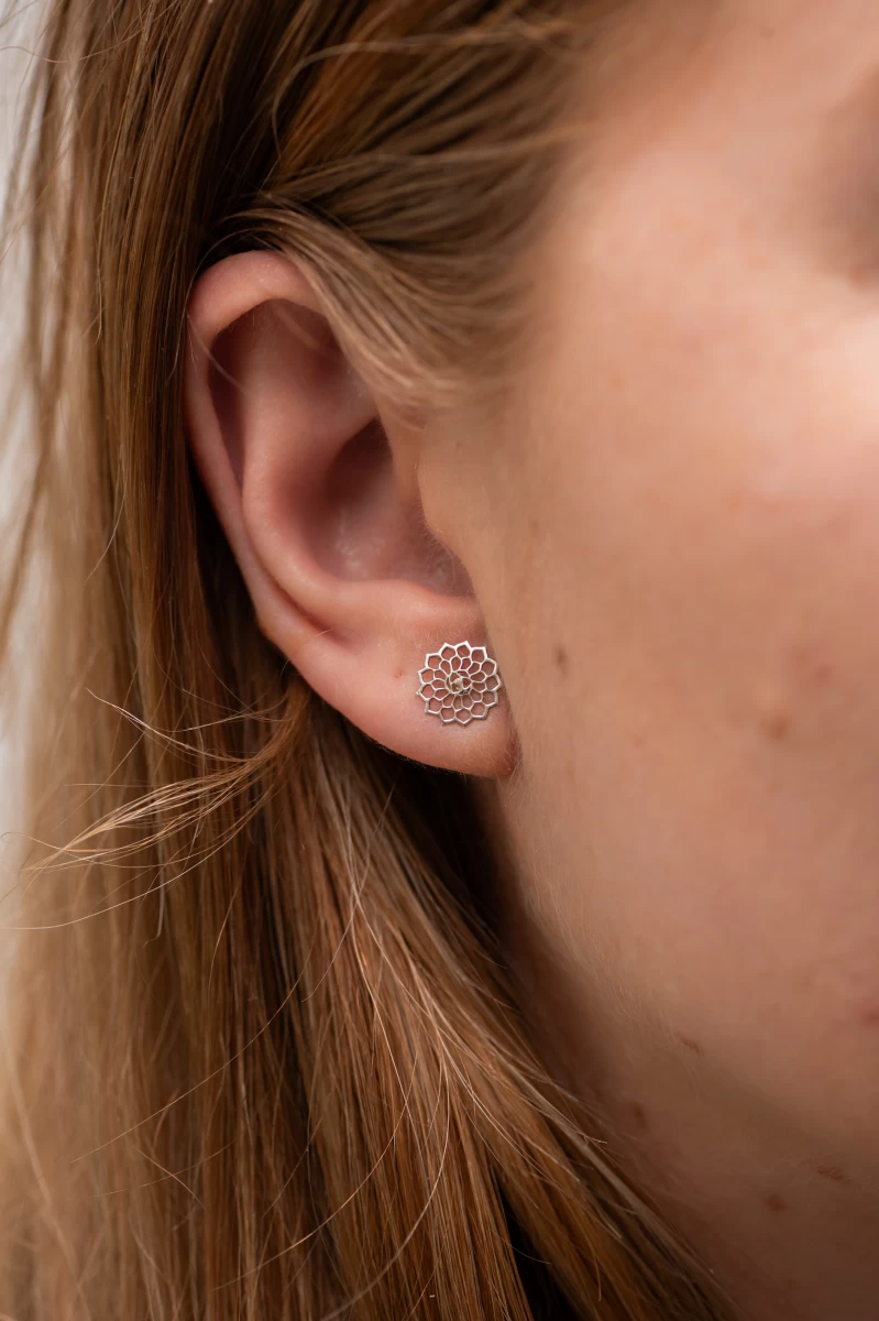 ZILIA Mandala Srebro 925 Uhani