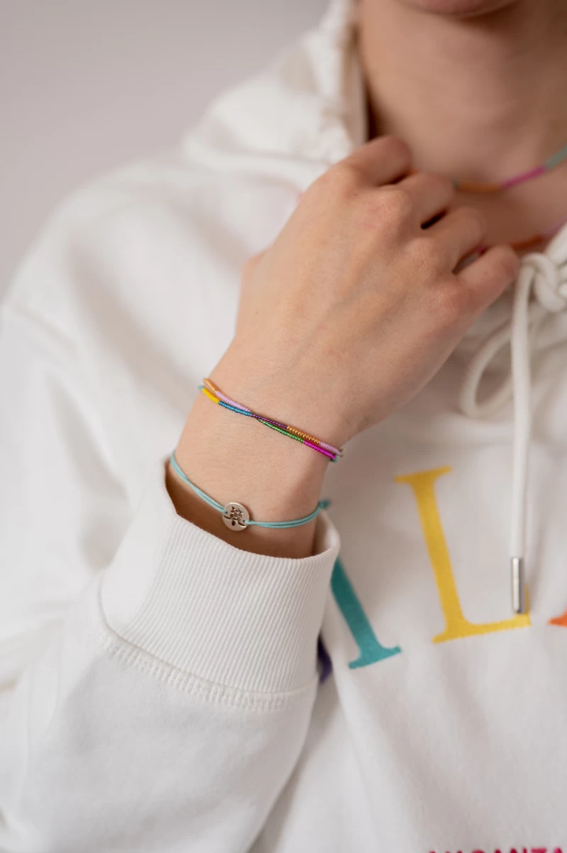 ZILIA Symbol Rainbow Double Srebro 925 Zapestnica