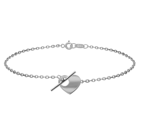 ZILIA Léa Heart Srebro 925 Zapestnica