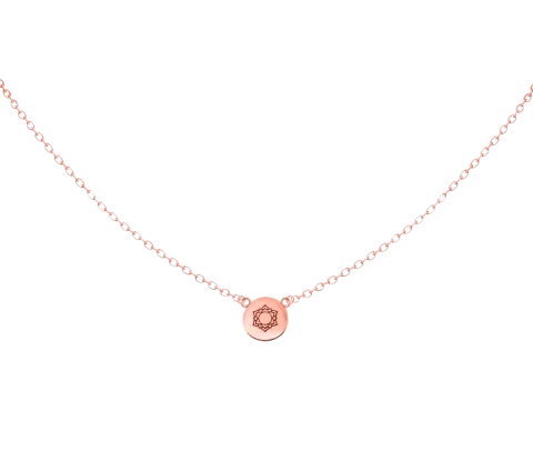 ZILIA Crown Chakra Zlato 14K Ogrlica