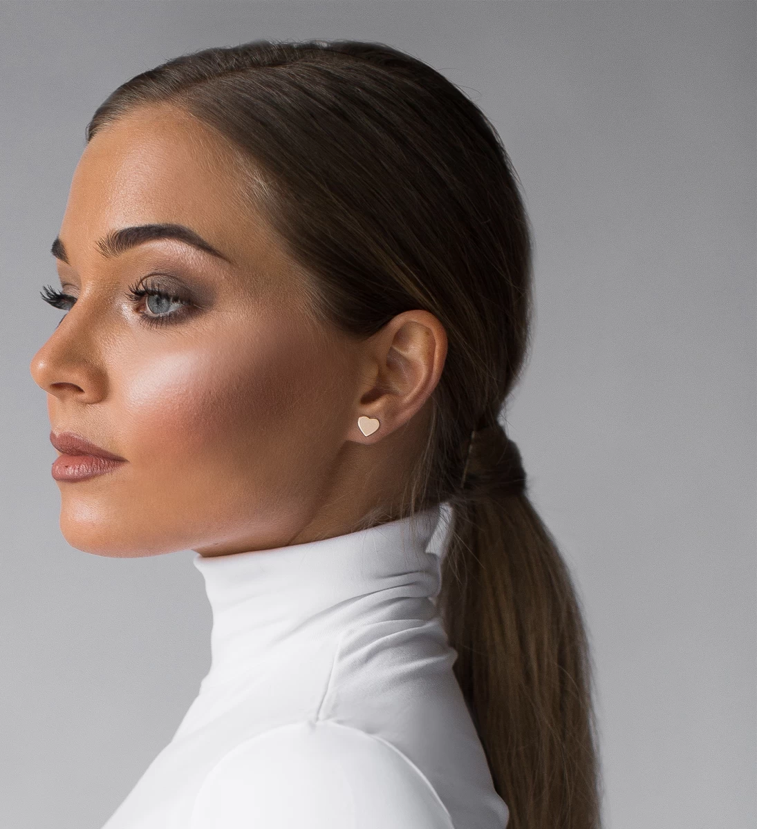 ZILIA Heart Srebro 925 Uhani