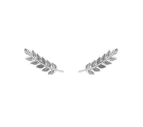 ZILIA Leaf Srebro 925 Uhani