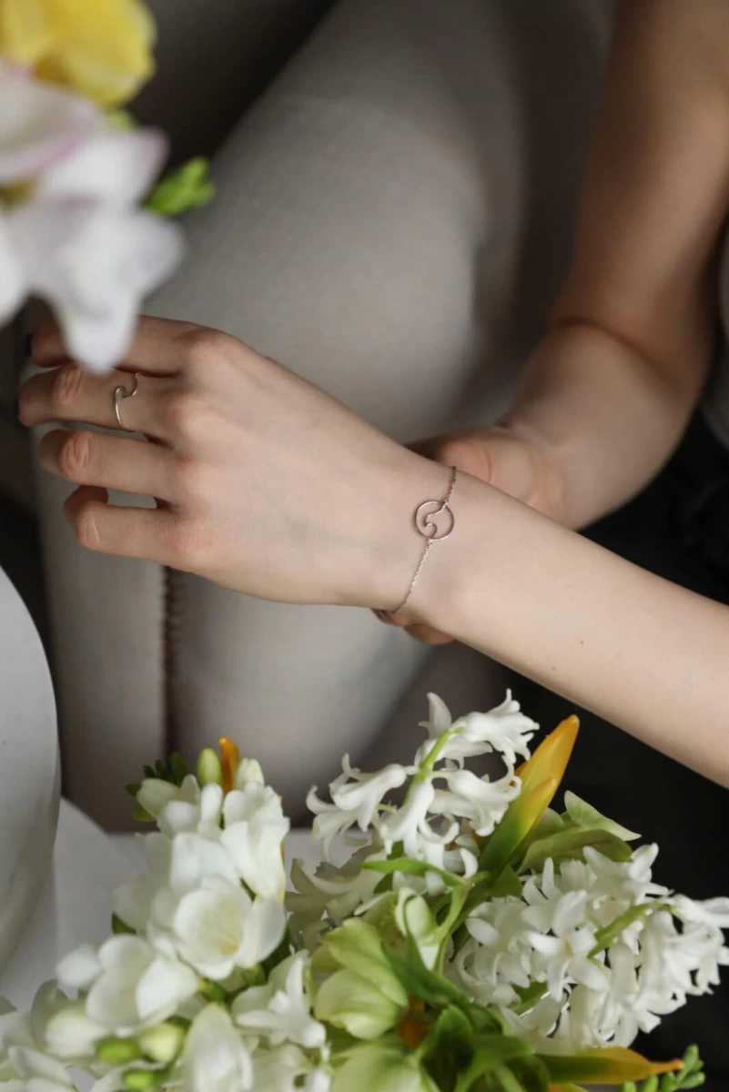 ZILIA Wave Srebro 925 Zapestnica