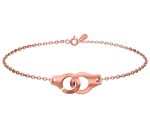 ZILIA Handcuffs Zlato 14K Zapestnica