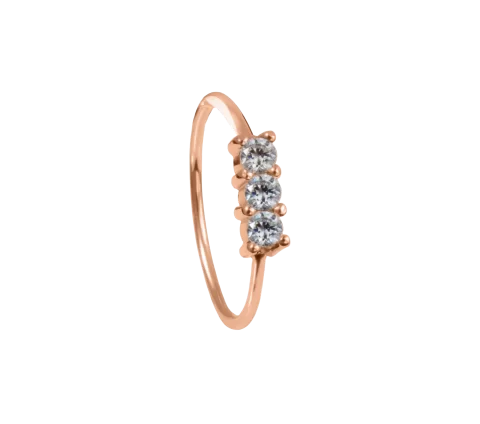 ZILIA Chloee Zlato 14K Prstan