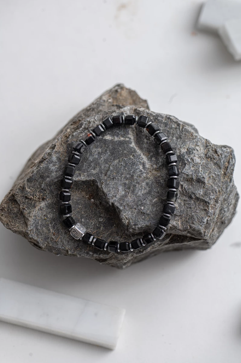 ZILIA Apollo Onyx Men Mineral Zapestnica