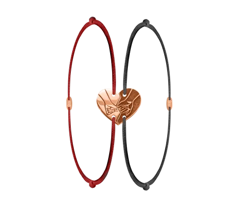 ZILIA I Promise Zlato 14K Couple Zapestnica