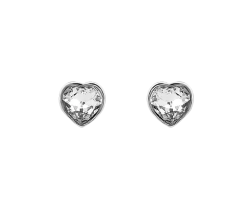 ZILIA Crystal Heart Srebro 925 Uhani