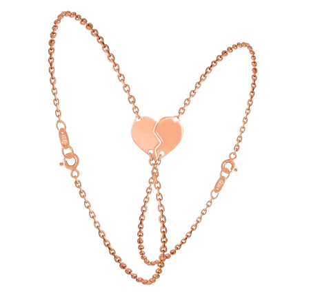 ZILIA Heart for Lovers Zlato 14K Zapestnica