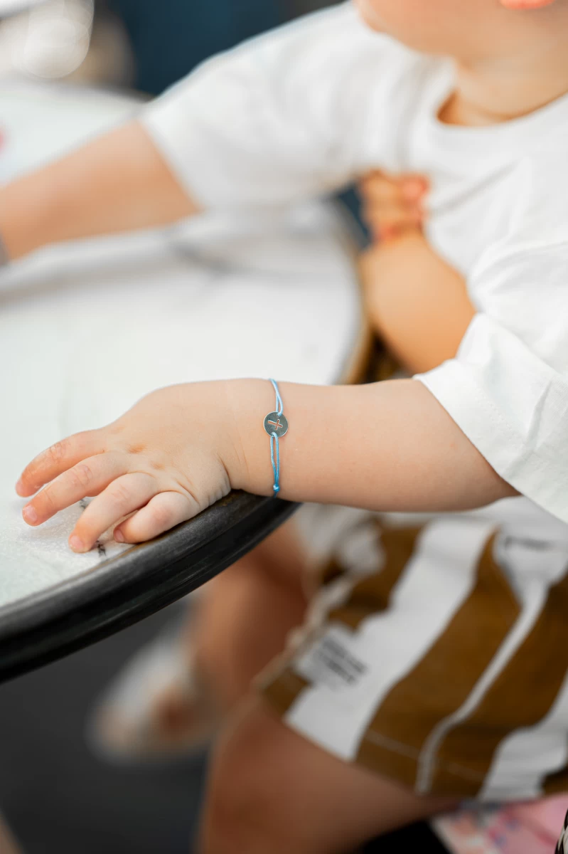 ZILIA Cross Baby Zlato 14K Thread Zapestnica