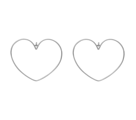 ZILIA Bigheart Srebro 925 Uhani