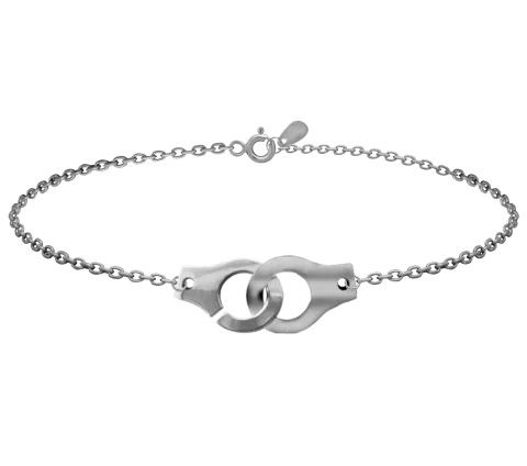 ZILIA Handcuffs Srebro 925 Zapestnica