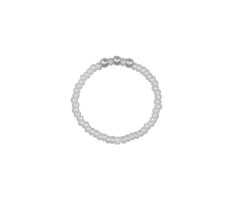 ZILIA Little Biser Srebro 925 Prstan