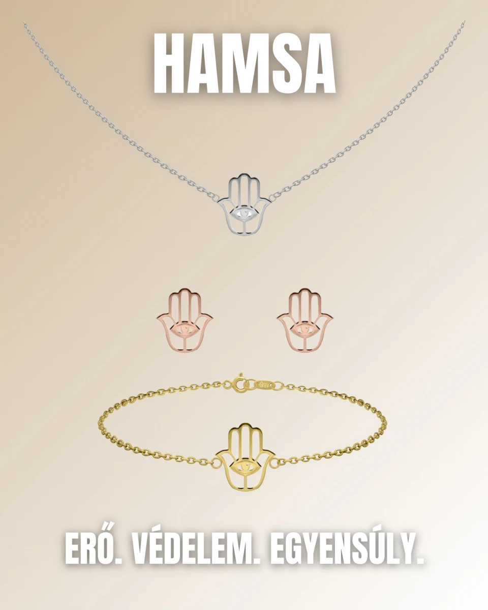 ZILIA Hamsa Srebro 925 Uhani