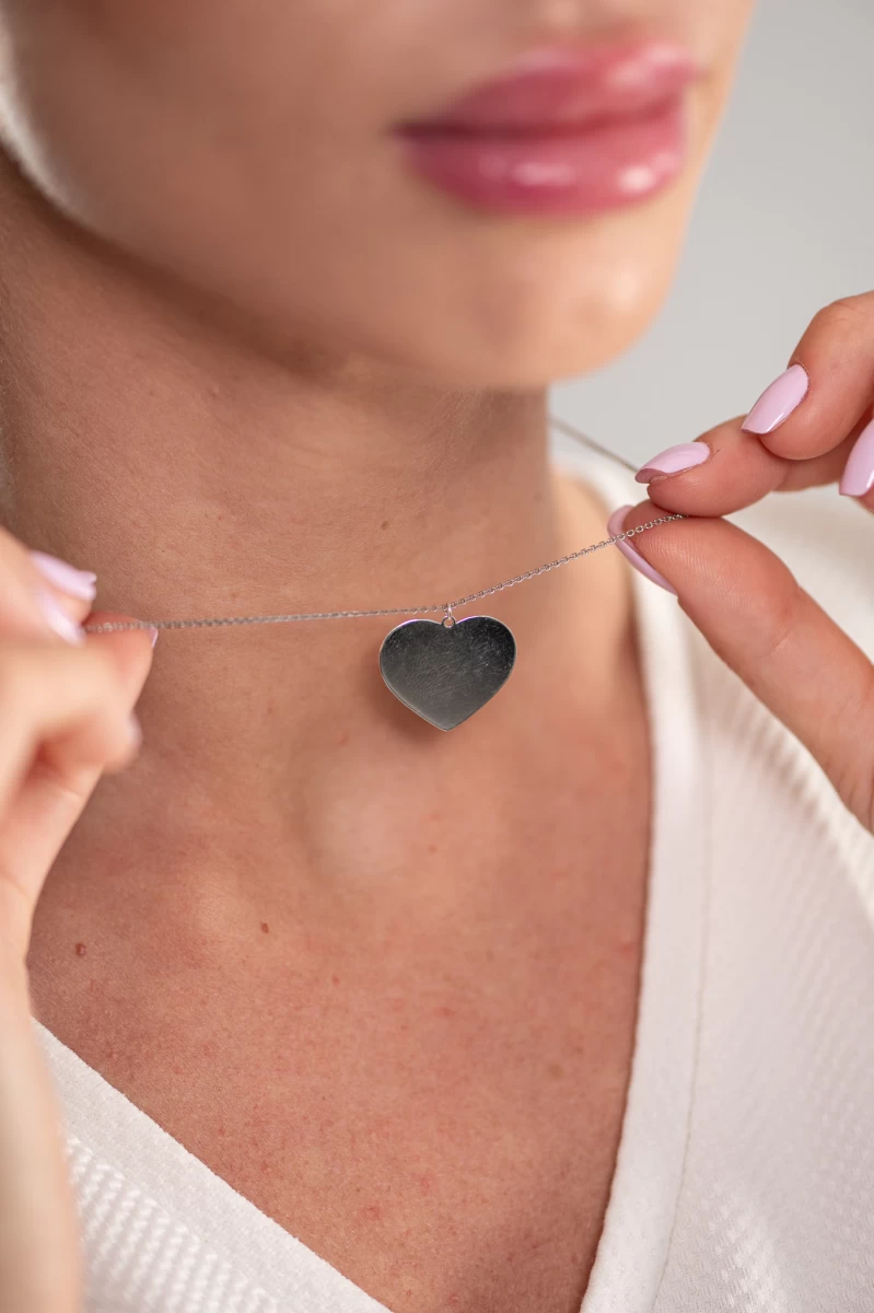 ZILIA Heart Srebro 925 Ogrlica