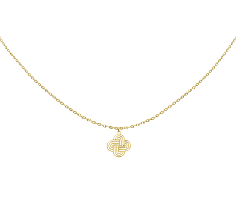 ZILIA Solomon Knot Zlato 14K Ogrlica