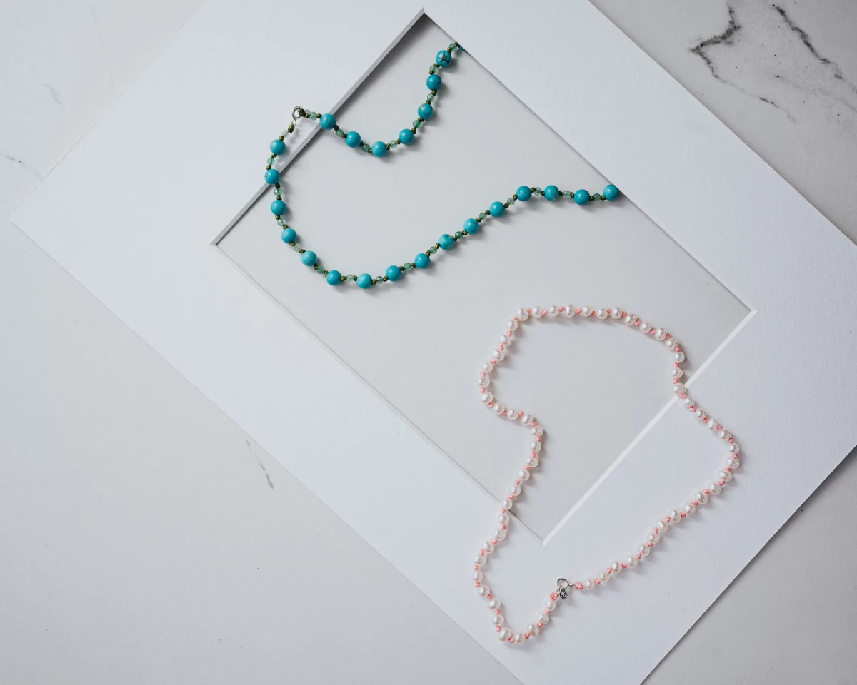 ZILIA Twist Turquiose Srebro 925 Ogrlica