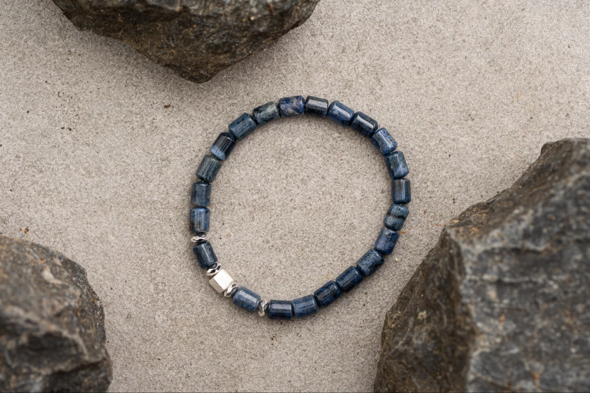 ZILIA Jasper Men 3 Srebro 925 Zapestnica