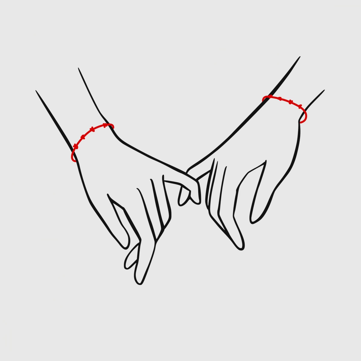 Zaščitna zapestnica Kabbalah s 7 vozli