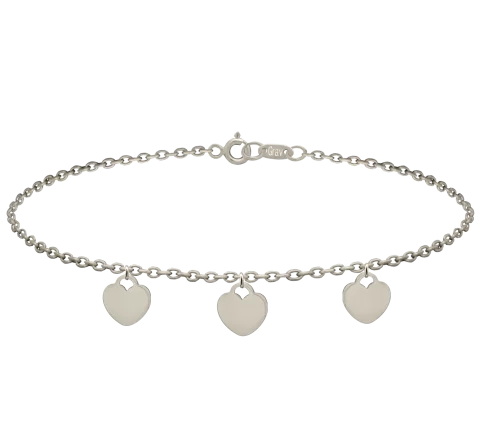 ZILIA Hearts Zlato 14K Zapestnica